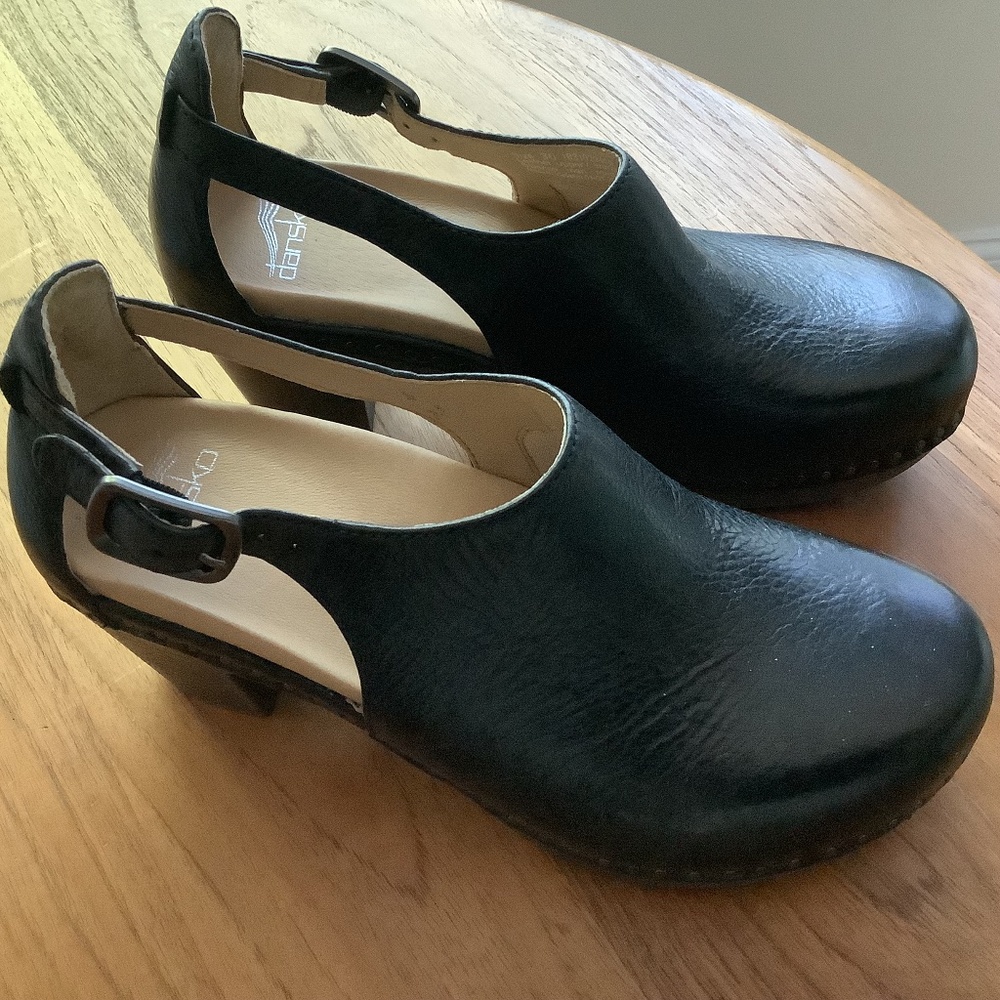 Dansko Sassy, Black, size 36